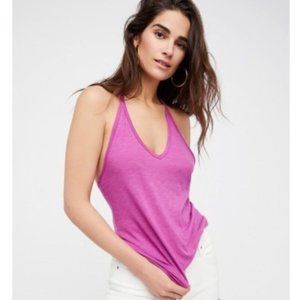 NWOT FP T Back Plunge Neck Tank